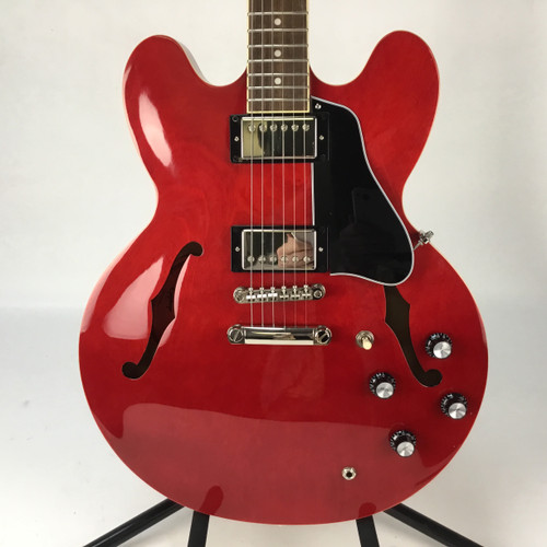 Vist Large View of Product Image Which is Used Epiphone ES 335 IG Semi-Hollow Electric Guitar Red 6-String 41110-S000067748