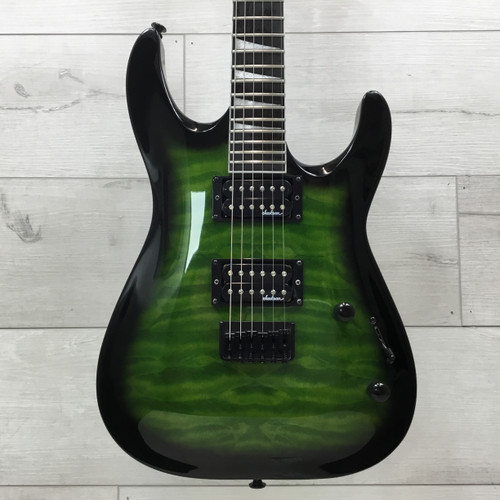Used Jackson JS32Q DKA Dinky Archtop Greenburst Electric Guitar  40051-S000113217