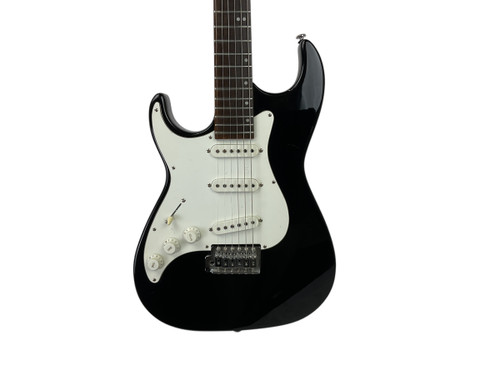 Vist Large View of Product Image Which is Used Samick GREG BENNETT MALIBU S Type Electric Guitar Black 6-String 41120-S000031752