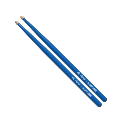 Vist Large View of Product Image Which is New Vic Firth American Classic Kidsticks Blue Drumsticks