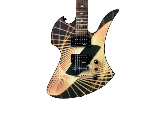 Vist Large View of Product Image Which is Used BC Rich MOCKINGBIRD BODY ART COLLECTION Electric Guitar Custom Graphics 6-String 40083-S000149930