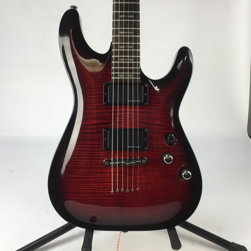 Vist Large View of Product Image Which is Used Schecter DEMON-6 Super S Electric Guitar Red 6-String 41110-S000067771