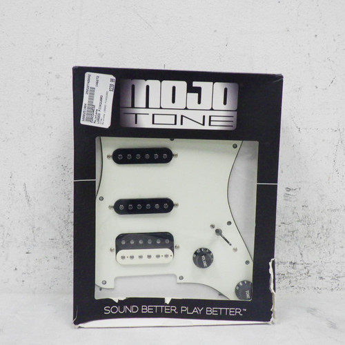 Vist Large View of Product Image Which is Used Mojotone Loaded Pickguard with Guitar Pickups