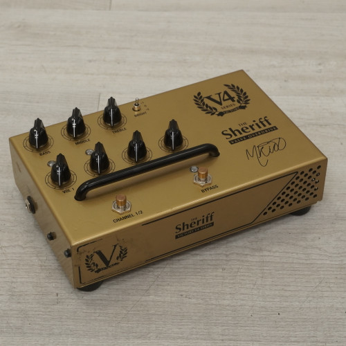 Used Victory The Sheriff V4 Guitar PreAmp Pedal 40015-S000321740