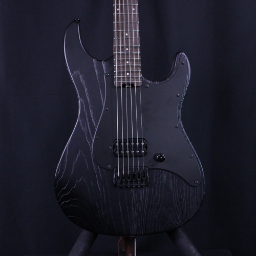 Vist Large View of Product Image Which is Used LTD SN-1 HT BLACK BLAST S Type Electric Guitar Black 6-String 40123-S000126508