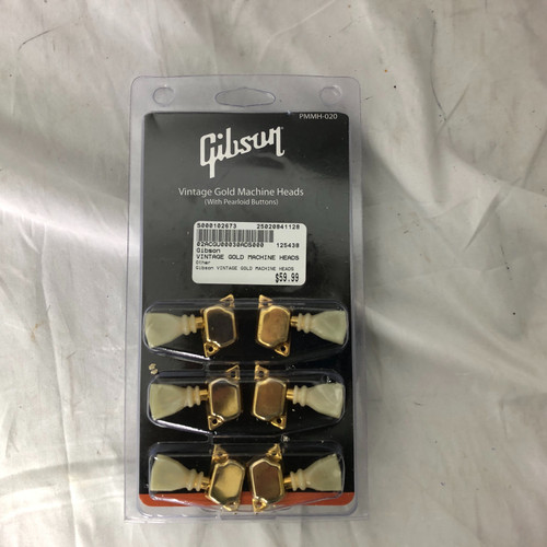 Vist Large View of Product Image Which is Used Gibson VINTAGE GOLD MACHINE HEADS Guitar Hardware