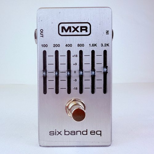 Used MXR M109S 6-Band EQ Guitar Pedal 41121-S000049710