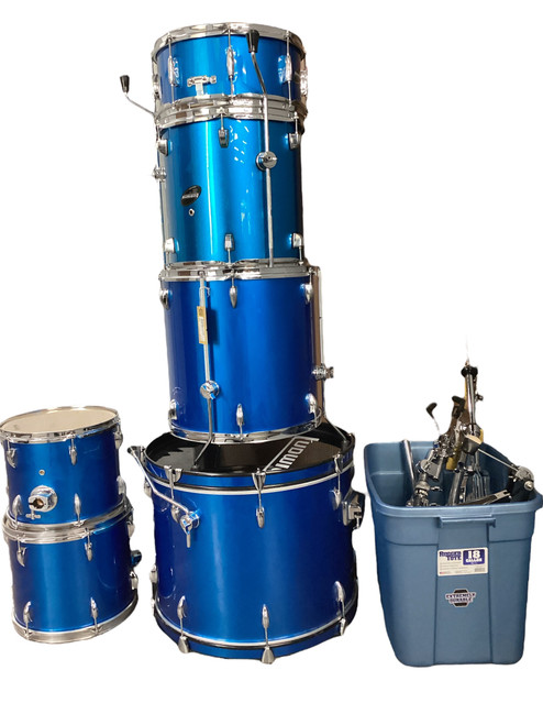 Used Ludwig ACCENT COMBO 6PC KIT W/HARDWARE 41115-S000110051