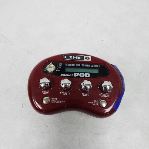 Used Line 6 Pocket POD Multi Effects Pedal 40042-S000252052