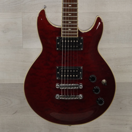 Vist Large View of Product Image Which is Used Ibanez ARX320 Double Cut Electric Guitar Red  40015-S000321905