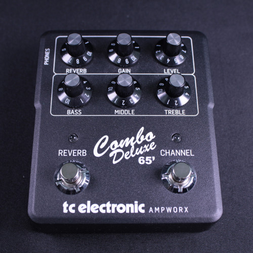 Used TC Electronic COMBO DELUXE 65 AMP SIMULATOR Guitar Effects Pedal 40123-S000126594