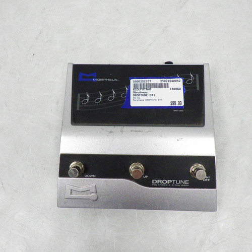 Used Morpheus Droptune DT1 Octave Pedal 40042-S000252167