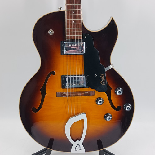 Vist Large View of Product Image Which is Used Guild SF2 AB MAPLE Electric Guitar Sunburst 6-String 40081-S000110109
