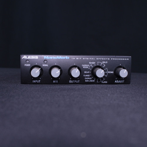 Used Alesis NANOVERB W/ PWR Multi Effects 40123-S000126616