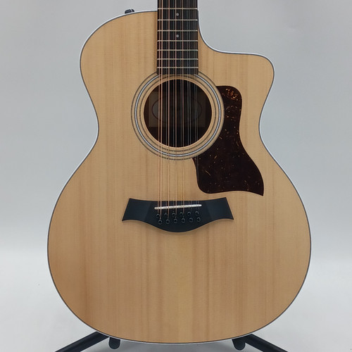 Used Taylor 254CE 12 STRING W/BAG Acoustic Guitar Natural 40081-S000110115