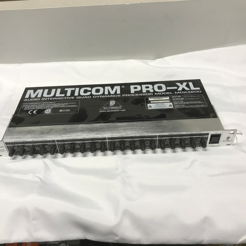 Used Behringer MULTICOM PRO-XL MDX4600 Compressor 41125-S000038058