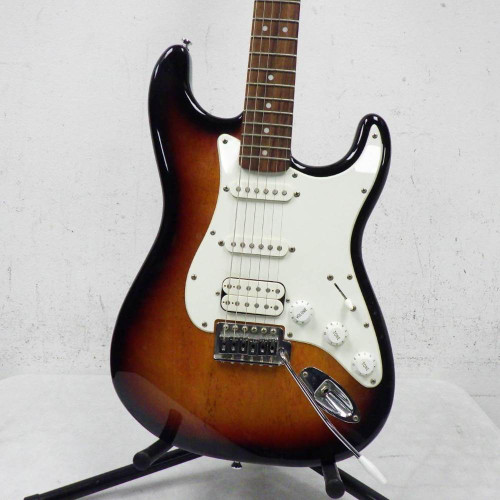 Vist Large View of Product Image Which is Used Squier Bullet Stratocaster Electric Guitar Tobacco Sunburst 40042-S000252291