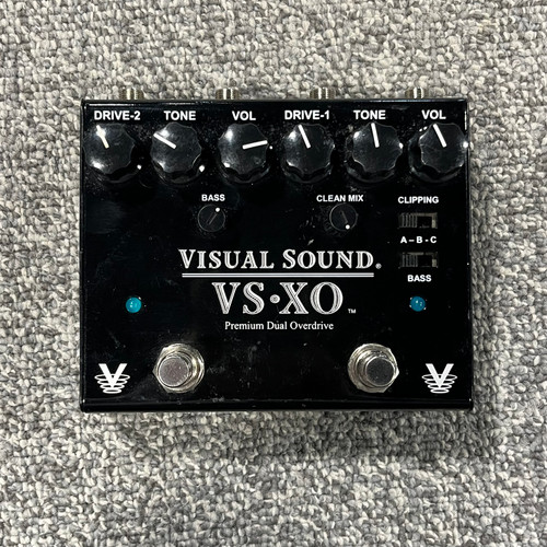 Used VISUAL SOUND VS-XO PREMIUM DUAL OVERDRIVE V3 Guitar Pedal 41106-S000089840