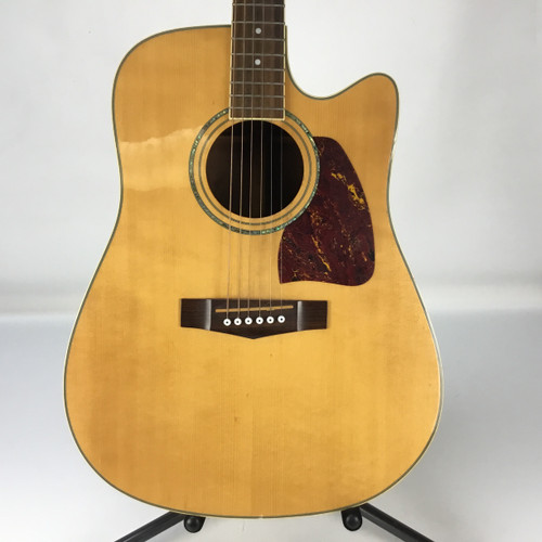 Used Ibanez AW100CE-NT -AS IS ELECTRONIC- Laminate Top Acoustic Guitar Natural 41110-S000067933