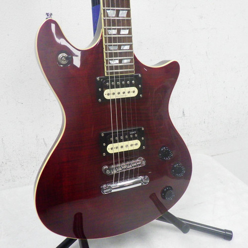 Used Schecter Tempest Custom Double Cut Electric Guitar Red 40042-S000252391