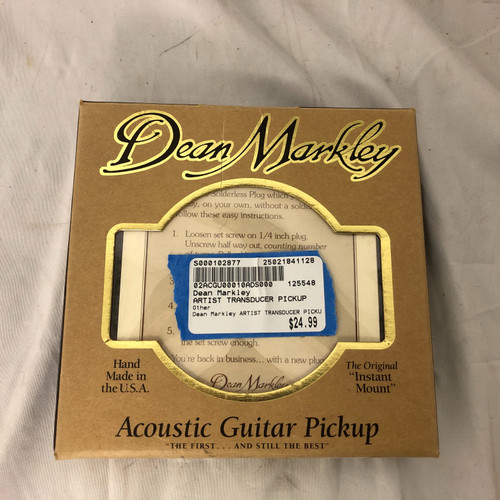 Used Dean Markley ARTIST TRANSDUCER PICKUP Guitar Pickup 41128-S000102877