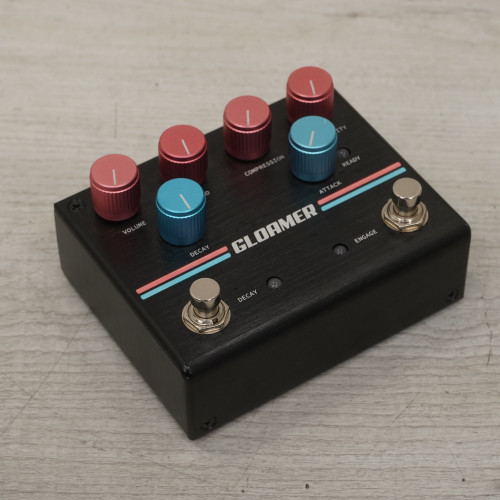Used Pigtronix ATS Gloamer Compressor Volume Swell Guitar Effects Pedal 40015-S000322101