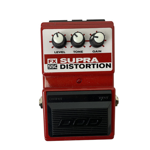 Used DOD FX55C SUPRA DISTORTION Distortion Pedal 41120-S000032023