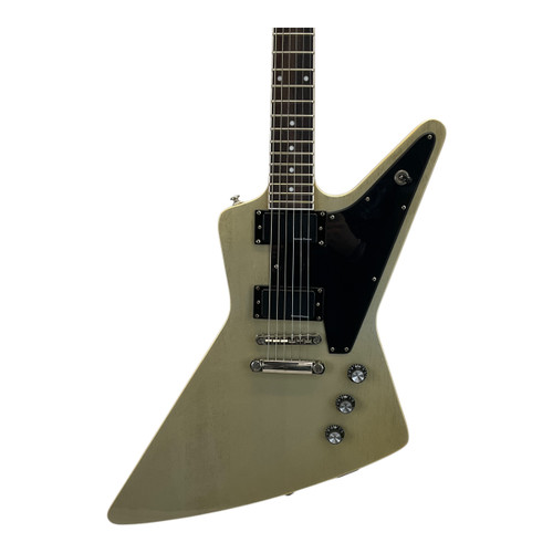 Vist Large View of Product Image Which is Used 2013 Epiphone Explorer Pro Electric Guitar Green 6-String 41117-S000048126