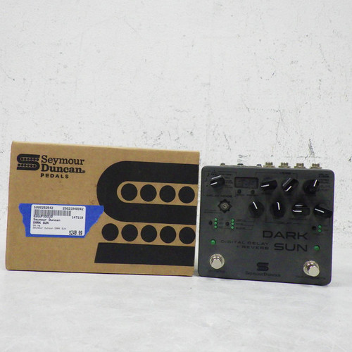 Used Seymour Duncan Dark Sun Reverb Pedal 40042-S000252542