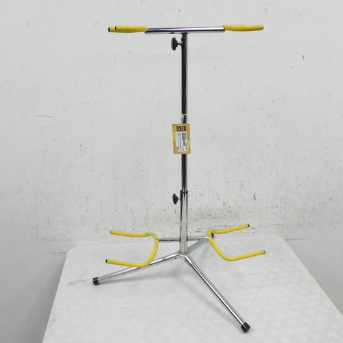 Used 2 Way Guitar Stand Yellow Rubber 40042-S000252570