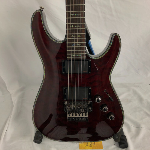 Used Schecter HELLRAISER C1 FR Super S Electric Guitar Red 6-String 41128-S000102917