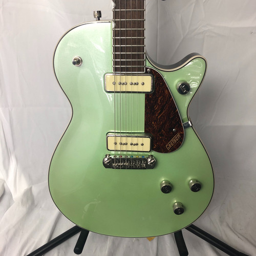 Used Gretsch G5210-P90 JET Electric Guitar Green 6-String 41128-S000102929
