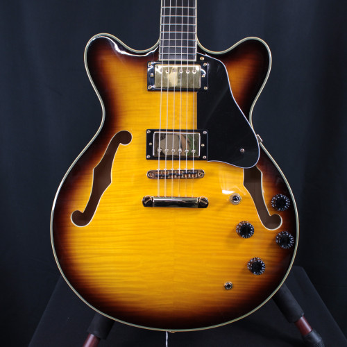 Used Agile AS-1000 SEMI HOLLOW 335 TYPE Semi-Hollow Electric Guitar Sunburst 6-String 40123-S000126736