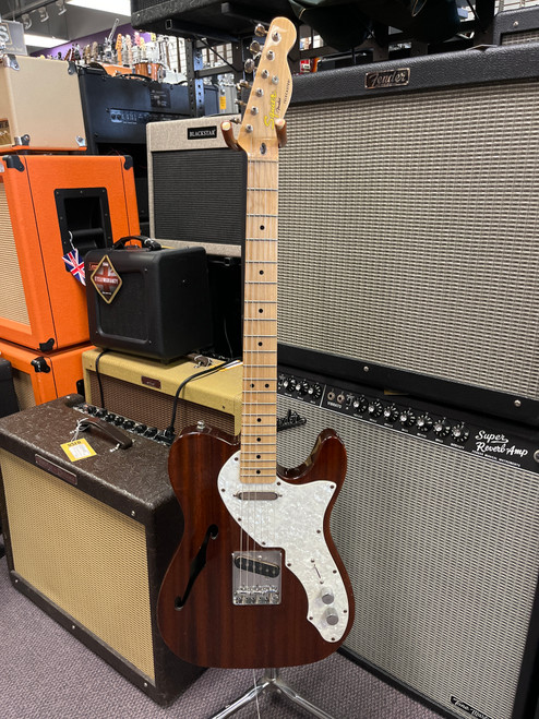 Used Squier CLASSIC VIBE THINLINE TELE Electric Guitar Wood 6-String 40085-S000104417