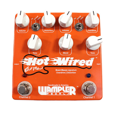 Wampler HOT WIRED V2 Overdrive Pedal