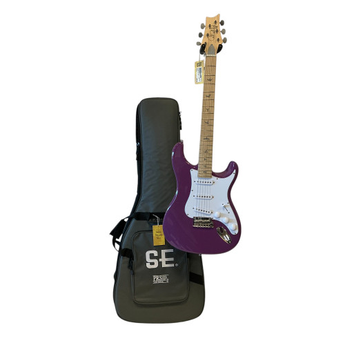 Vist Large View of Product Image Which is Used Paul Reed Smith - PRS SILVER SKY JM Double Cut Electric Guitar Purple 6-String 40009-S000302609