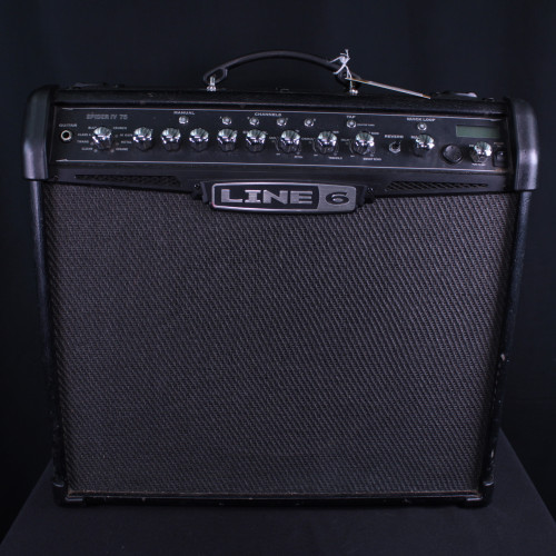 Used Line 6 SPIDER IV 75 AMPLIFIER 1 x 12 Solid State Amplifier 1 x 12 40123-S000126826