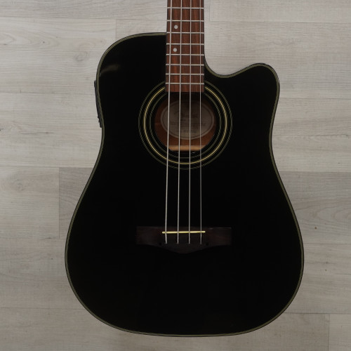 Used Fender BG29 Acoustic Bass Guitar Black 40015-S000322305