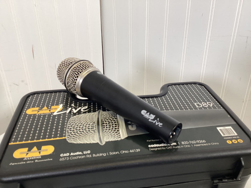 Vist Large View of Product Image Which is Used CAD D89 Dynamic Microphone