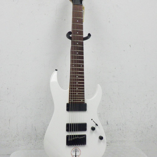 Used Ibanez RG8 Electric Guitar White 8-String 40042-S000252795