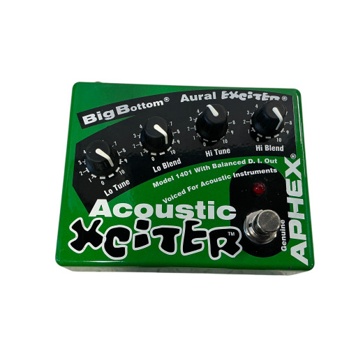 Used Aphex ACOUSTIC XCITER Amp Simulator + FX Pedal 40009-S000302666