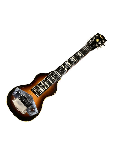 Vist Large View of Product Image Which is Used Gibson EH-125 Vintage Electric Lapsteel Sunburst 6-String 40083-S000150241