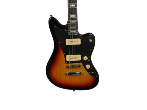 Vist Large View of Product Image Which is Used HARLEY BENTON JA-60 VT SERIES Offset Double Cutaway Electric Guitar Sunburst 6-String 41120-S000032107