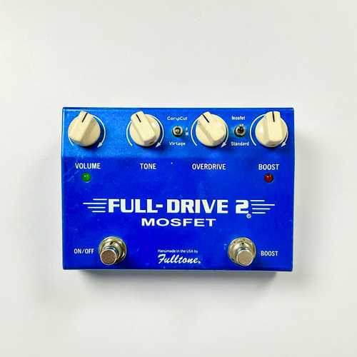 Used Fulltone FULL DRIVE 2 MOSFET Overdrive Pedal 41103-S000054758
