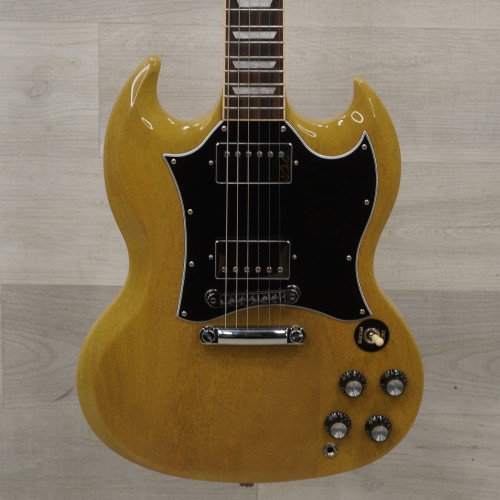 Vist Large View of Product Image Which is Used Gibson SG Standard Electric Guitar Yellow 40015-S000322453