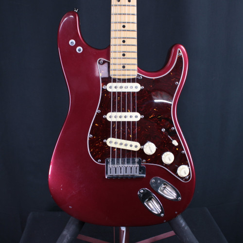 Vist Large View of Product Image Which is Used Fender STRATOCASTER 1991 STANDARD USA S Type Electric Guitar Red 6-String