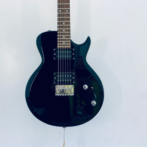 Vist Large View of Product Image Which is Used Ibanez GIO LP TYPE Electric Guitar Black 6-String