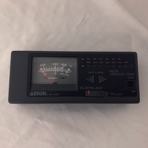 Used Arion HU-8400 Instrument Tuner or Metronome 41128-S000103139