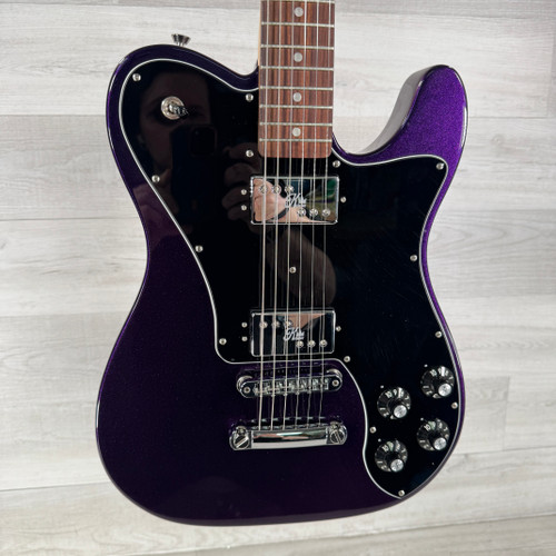 Used Fender Kingfish Telecaster Deluxe Electric Guitar - Mississippi Night - Case Included 40112-S000176001
