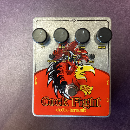 Used Electro Harmonix (E/H) COCK FIGHT Wah Pedal 40111-S000184358